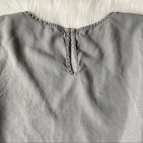 BeachLunchLounge Peplum Bell Sleeve Blouse - Picture 10 of 10